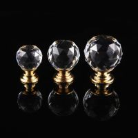 【CW】 European Glass Handle Hole Drawer Door Knobs