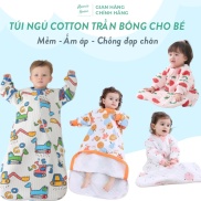 Dày Ấm Túi Ngủ Mùa Đông Cho Bé - Túi Ngủ Trẻ Em Trần Bông Cotton Sợi Tre