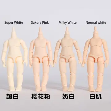 Original YmY Doll Body Obitsu 10Cm Doll Moveable Joints Suitable For Ob11  Bjd Doll Body Gsc Head Spherical Joint Doll Toys