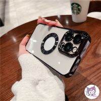 ?Casing? เคสโทรศัพท์มือถือแบบนิ่ม TPU ใส กันกระแทก พร้อมที่ตั้งวางแม่เหล็ก สําหรับ iPhone 13 12 11 Pro Max X XR Xs SE 2020 8 7 Plus