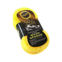 ฟองน้ำสำหรับล้างรถยนต์ MEGUIARS รุ่น X-3140 สีเหลือง car wash sponge [m01]