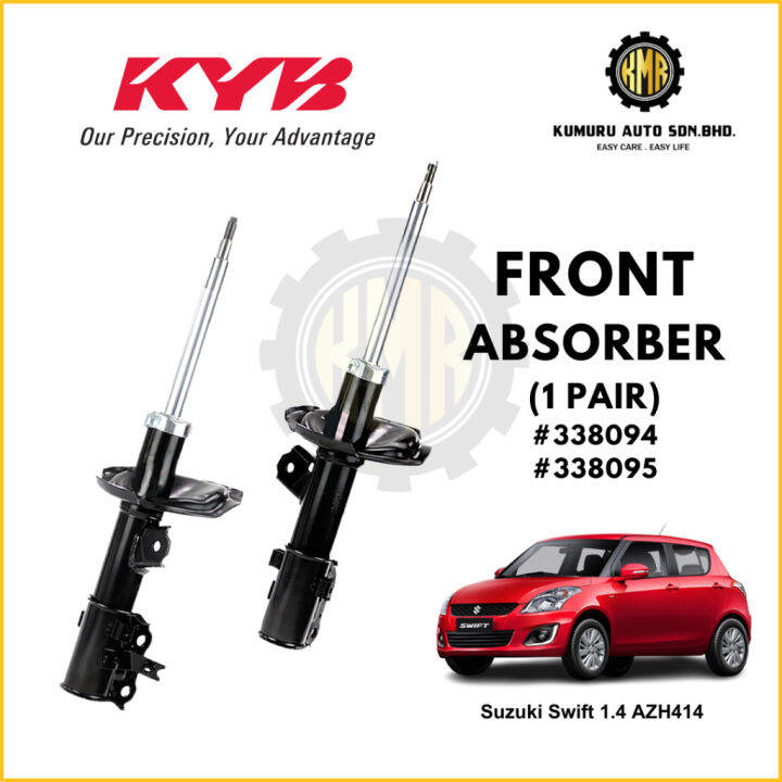 (1@Pair) KYB Gas Front Absorber Suzuki Swift 1.4 AZH414 Proton Ertiga ...