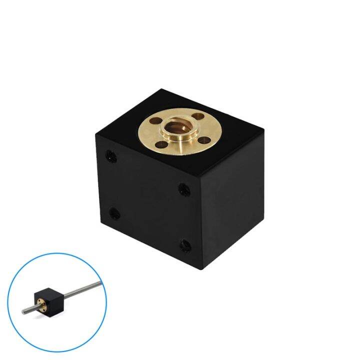 t8-lead-screw-nut-housing-bracket-converter-t8-anti-backlash-block-for-t8-trapezoidal-leadscrew-conversion-nut-seat-aluminum