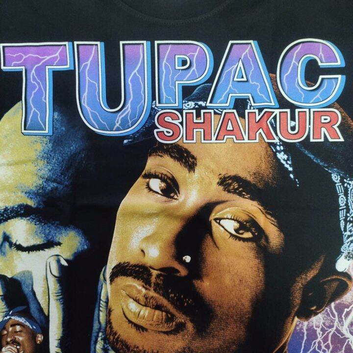 2023-เสื้อวง-2pac-hip-hop-t-shirt-เสื้อยืด-2pac-tupac-rapper-เสื้อยืด