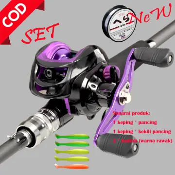 Shop Fishing Set Fishing Rod Set 2 Parts Cast Fishing Rod Multi Color Metal Fishing  Reel online - Mar 2024