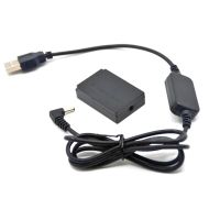 LP-E12 Dummy Battery Power Bank 5V USB Cable Adapter + DR-E12 DC Coupler  For Canon EOS M M2 M10 M50 M100 M200 Cameras