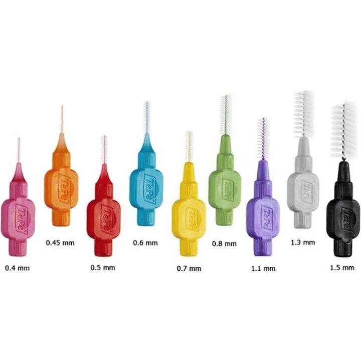 Tepe Interdental Brushes w/ Cap (1pc) - 6 Sizes Available | Lazada PH