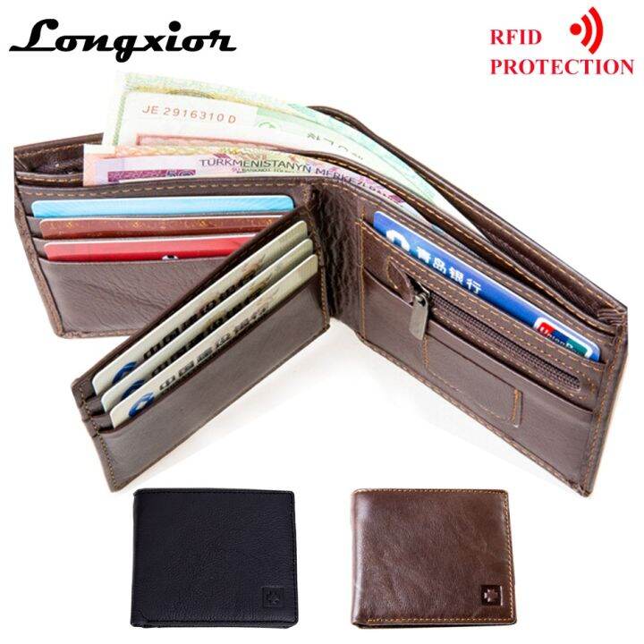 longxior-genuine-leather-men-wallet-rfid-blocking-wallet-men-fashion-cow-leather-purse-identity-protection-mens-wallets-mrf7