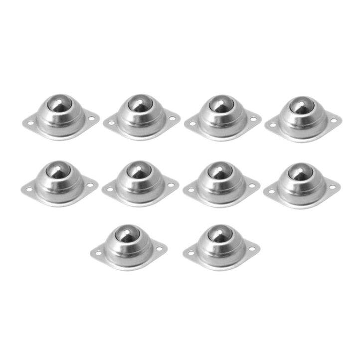 10Pcs 3CM Dia Carbon Steel CY-15A Ball Transfer Unit Ball Bearing ...