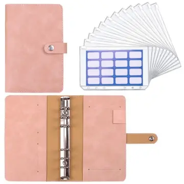 11Pcs A6 Budget Binder PVC 6 Ring Refillable Binder Cover With 9 Binder  Pockets/1 Binder Card / 1 Label - AliExpress