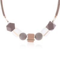 Superior Home Shop Women Necklace Statement Necklaces Pendants Wood Beads Necklace For Women Jewelry