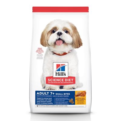 Hills Science Diet Adult 7+ Small Bites อาหารสำหรับสุนัขพันธุ์เล็ก อายุ 7 ปีขึ้นไป 2kg.