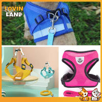 Lovinland Dog Safety Vest Harness Pet Car Harness Vehicle Seat Belt with Adjustable Strap and Buckle Clip Easy Control for Driving Traveling Safety fo