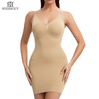 ผู้หญิงเซ็กซี่ V คอ Full Slip Shapewear MISS MOLY Push Up เอวเทรนเนอร์ Bodysuits Tummy Control Butt Lifter ภายใต้ชุด Corsets