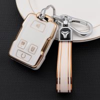 TPU 4 Button Key Case for Car Chevrolet SUBURBAN Saboban GMC Sierra Canyon Colorado Silverado Auto Accessories Full Cover Key Chains