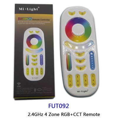 【▼Hot Sales▼】 malu70360 Miboxer 2.4G 4 / 8-Zone Rgbct รีโมทคอนโทรล Fut089/Fut092หลอดไฟ Smart Led สวิตช์หรี่ริ้วสายไฟ