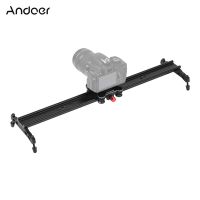 Andoer 80cm / 32 แบริ่ง 4 ตัวเลื่อนกล้องรางเลื่อนรางรถไฟ