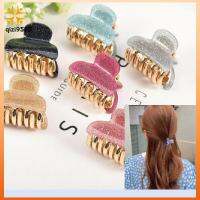 QIZI9595 อะคริลิค คลิปผมอะคริลิ Barrette สีลูกอมสี ที่หนีบกรงเล็บผม แฟชั่นสำหรับผู้หญิง เครื่องมือจัดแต่งทรงผม ผู้หญิงผู้หญิงผู้หญิง