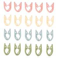 20Pcs Multifunctional Portable Travel Folding Clothes Hanger Portable Magic Plastic Clothes Hanger Clothes Hanger