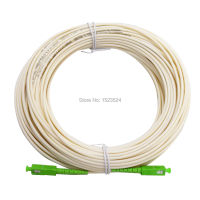 White Color SM SX PVC 3mm 30 Meters SCAPC Fiber Optic Jumper Cable SCAPC-SCAPC Fiber Optic Patch Cord