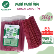 Bánh canh khoai lang tím Fuma 500gr, bánh canh ống giảm cân