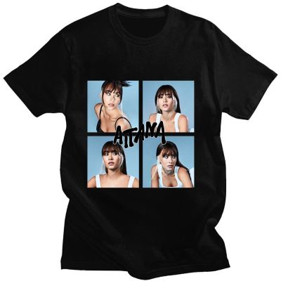 เสื้อยืดคอกลมAitana Ocana Singer เสื้อยืดลําลอง ผ้าฝ้าย 100% แขนสั้น พิมพ์ลายโปสเตอร์ ทรงหลวม คุณภาพ 100% LHZYS-5XL  SKP6