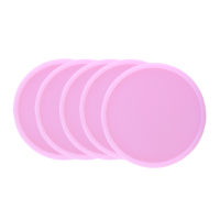 5Pcs Luminous Silicone Coaster Cup Pad Slip Insulation Pad Cup Mat Pad Hot