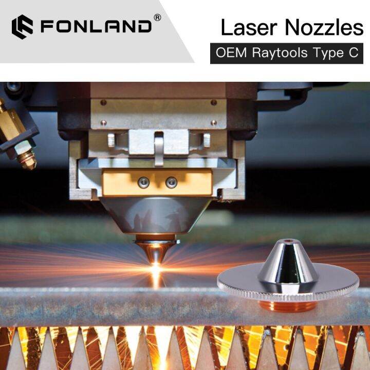 fonland-raytools-type-c-nozzles-diameter-32mm-height-15mm-single-double-layers-chrome-caliber-0-8-5-0mm-for-laser-cutting-head