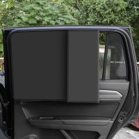 hot【DT】 4 Pcs Magnetic Car UV Protection Curtain Window Sunshade Side Mesh Film for Cars