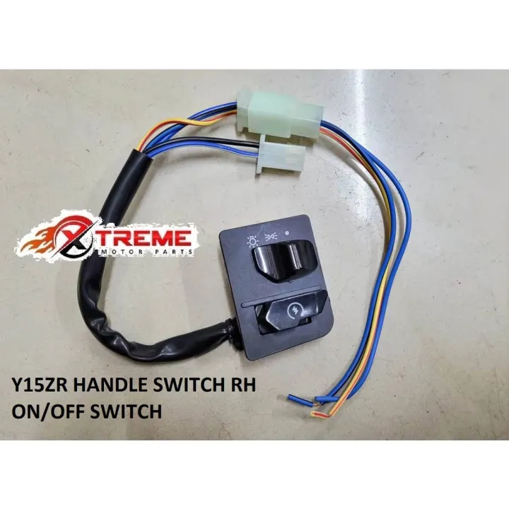 Yamaha Y15 Y15Z Y15ZR Exciter Head Lamp On Off 3 Step Starter Right ...