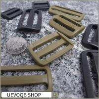 UEVOQB SHOP 2pcs สีสันสดใส ตัวเลื่อนสามแถบ พลาสติกทำจากพลาสติก อุปกรณ์เสริมเสริม หัวเข็มขัดล็อคบันได ของใหม่ สายรัดกระเป๋าเป้สะพายหลัง เครื่องมือกลางแจ้งสำหรับกิจกรรมกลางแจ้ง