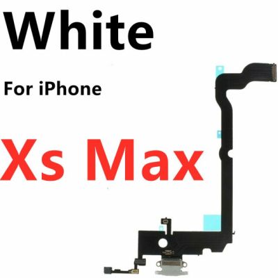 แท่นช่องเสียบชาร์จ Usb ชาร์จหัวเชื่อมปลั๊กด้วยอะไหล่สายเคเบิล Flex ไมค์ไมโครโฟนสำหรับ Iphone Xs Max Xr X