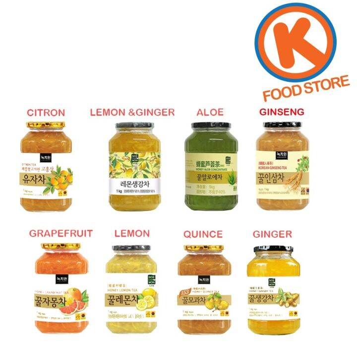 Korean Honey Tea 1kg Korean Foods Korean Products Korean Tea Citron Tea