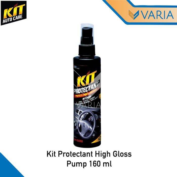 Kit Vinyl Protectant High Gloss Pump 160 ml Pengkilap Interior Mobil ...