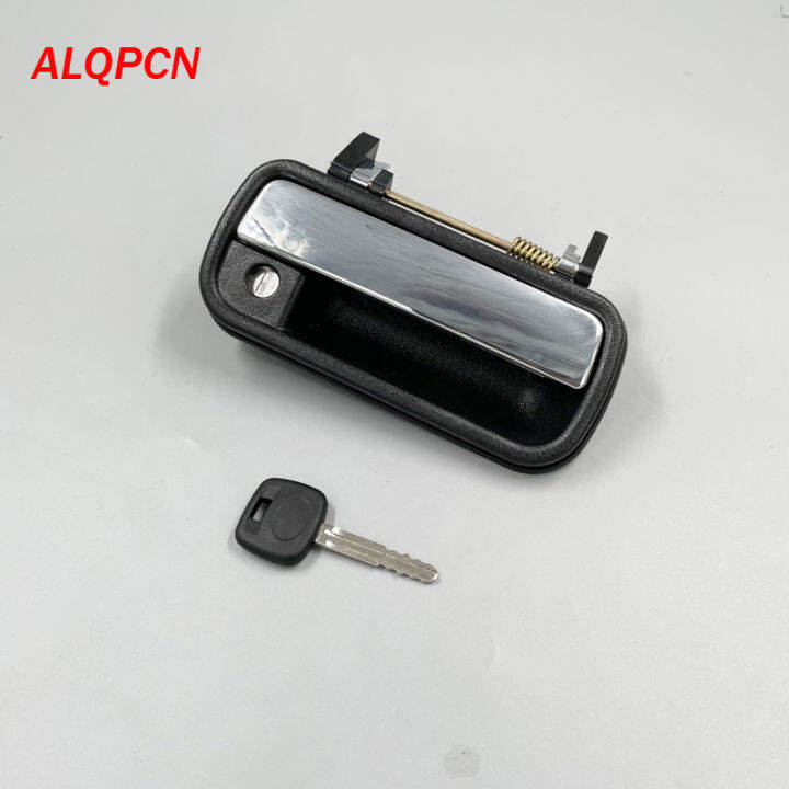 Right Side Front Door Outer Handle with Key Cylinder with Key for 1989 ...