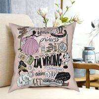 [Dudu home furnishing] แม่มดที่ชั่วร้ายของปลอกหมอนอีสเตอร์ Bro Square สำหรับตกแต่งห้องปลอกหมอน18 Quot;