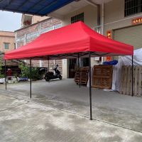 [COD] Iron frame parking outdoor large telescopic folding rectangular exhibition tent wholesale two-bedroom awning