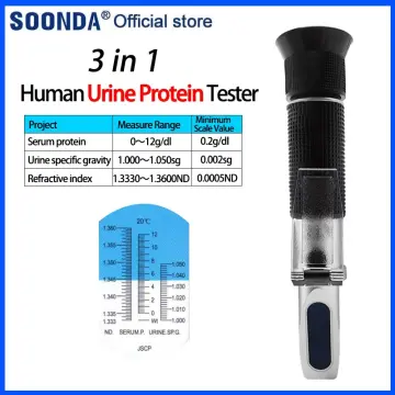 Human Clinical Refractometer Measurement Serum Protein Urine SG RI Tri Scale  ATC