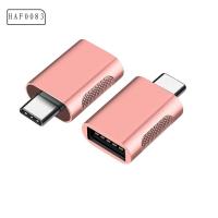 HAF0083 USB เป็น Type C แบบพกพาได้ ตัวแปลงสายเคเบิล 3.1ยูเอสบีตัวเมีย USB ตัวผู้ไปยัง Type C USB A ประเภทชาย ขั้วต่อ USB-C อะแดปเตอร์3.1 USB ปลั๊กอะแดปเตอร์ ตัวแปลง USB 3.1ตัวเมีย