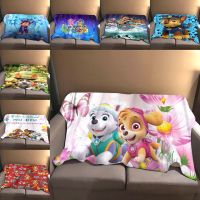 2023 New Style Unique Blanket Barking Team Dog Patrol Cartoon Childrens Anime Printing Super Soft Pattern Can Be Customized