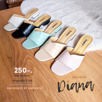 รองเท้าไซส์ใหญ่ รุ่น diana 41-45 ส้นสูง 1 นิ้ว สวมมินิมอล ไซด์ใหญ่ ไซซ์ใหญ่ bigsize plussize