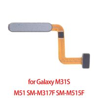 ต้นฉบับสําหรับ Galaxy M31S / M51 SM-M317F SM-M515F ลายนิ้วมือเซนเซอร์สายเคเบิลแบบยืดหยุ่นสําหรับ Samsung Galaxy M31S / M51 SM-M317F SM-M515F