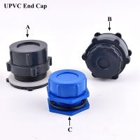 【hot】 1pc Aquarium Drain Level Plug Inlet Outlet Joints End Cap Garden Irrigation Tube