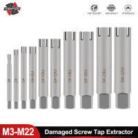 【2023】HAMPTON สกรูที่เสียหาย Tap Extractor M3 M4 M5 M6 M8 M22 M14 M16 M20สกรูหัก Tap Remover ชุดประแจเจาะบิต