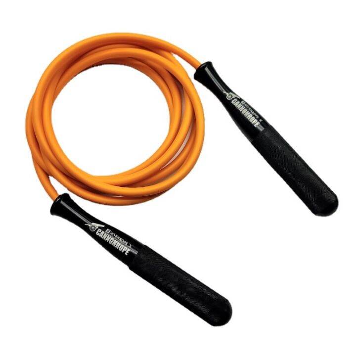 NEVERTOOLATE 711 Gram 1.5 Lbs Heavy Skip Jump Rope Metal Handle 8Mm Pvc