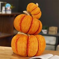 ฮฮาโลวีน ฮาโลวีน ถังฟักทอง halloween pumpkin accessories าโลวีน ANIME FAN เบาะรองนอน โซฟาปรับได้ เบาะรองหลัง ห้องนอนและห้องนอน หมอนนุ่มๆ ของตกแต่งบ้าน ของเล่นฟักทองยัดไส้ หมอนผ้าพลัฌ ตุ๊กตาผักนิ่ม ของเล่นตุ๊กตาฟักทองจำลอง