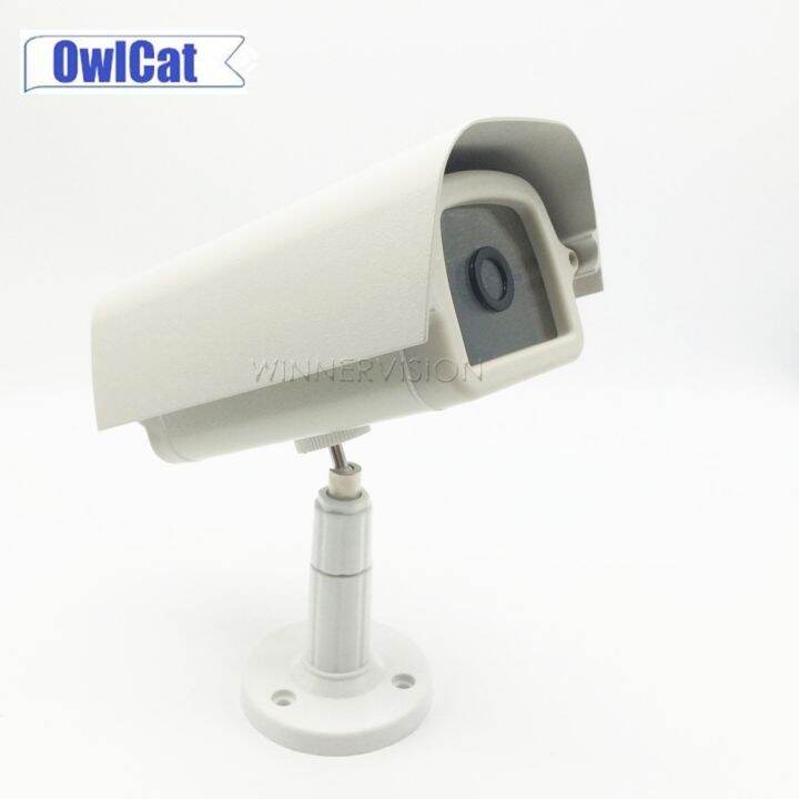 Aluminum CCTV Camera Housing Protect Case with Security CCTV Camera Wall Mount Bracket Ceiling