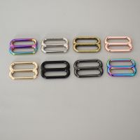 1 Pcs Adjuster Slider for 25mm Webbing Metal Slider Adjustable Buckle Loops DIY D Gog Collar Straps Bags Belts Accessories
