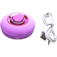 Usb Silicone Beauty Face Cleanser Washing Massager Brush Hand Ring Waterproof Charging Cleansing Instrument Facial Skin Care