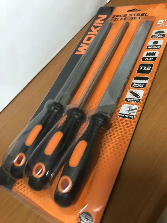 ตะไบเหล็ก Steel files ยี่ห้อ WOKIN รุ่น 320008/320108/320408/320208 ...